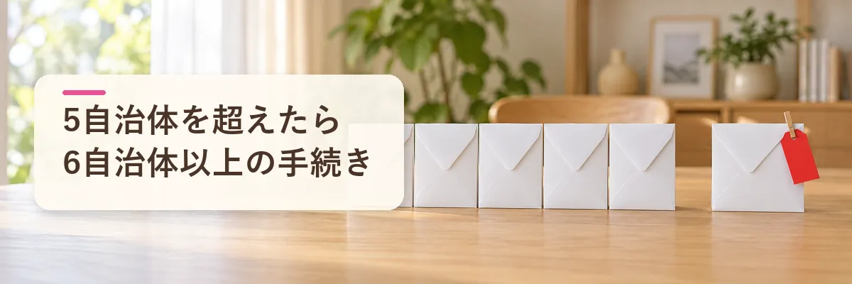 ふるさと納税 ワンストップ 5自治体を超えたら|6自治体以上の手続き